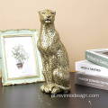 Gepard Statue Decor Home Lopard Sculpture